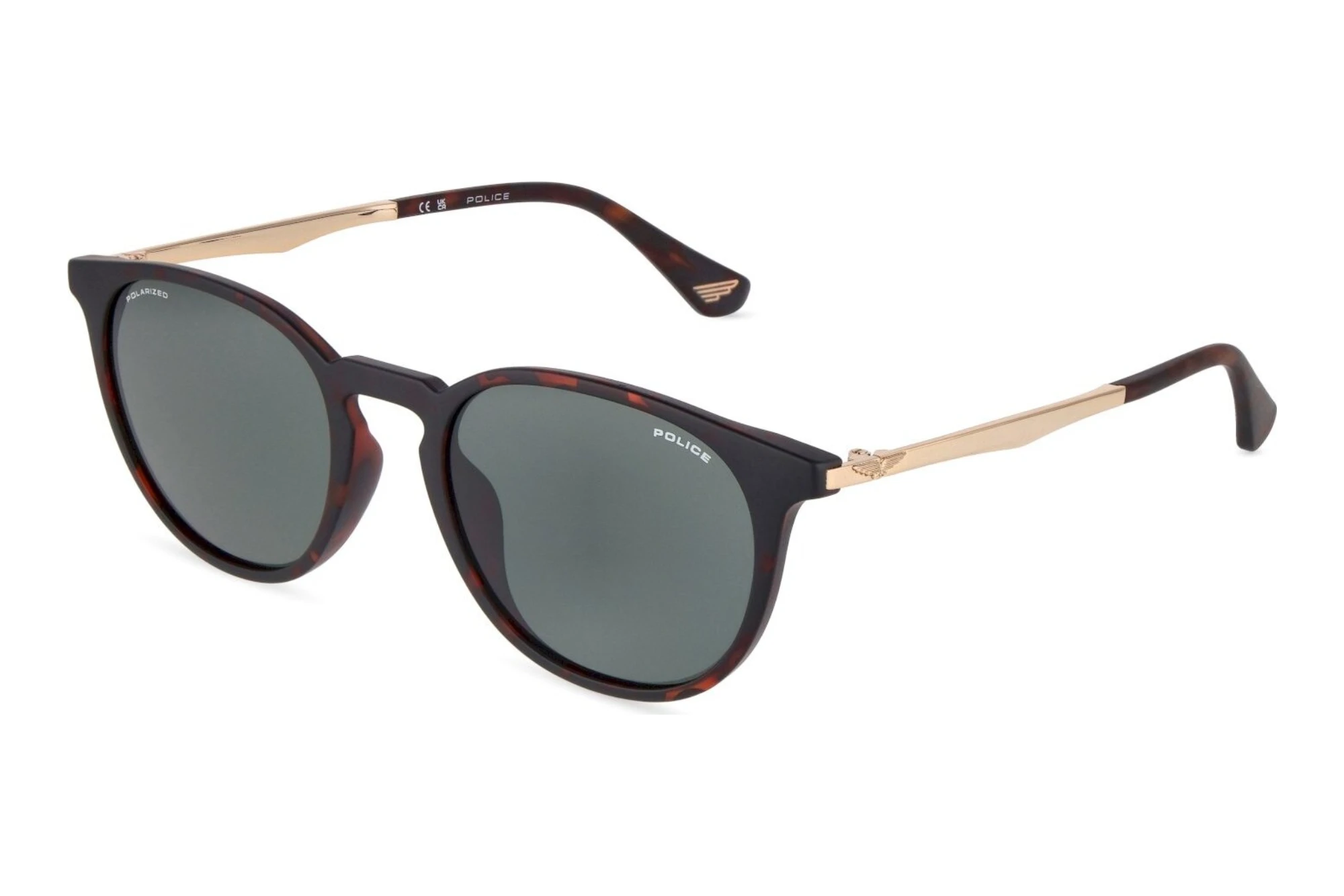 Police   SPLV26 738P GREENMATT DARK HAVANA
