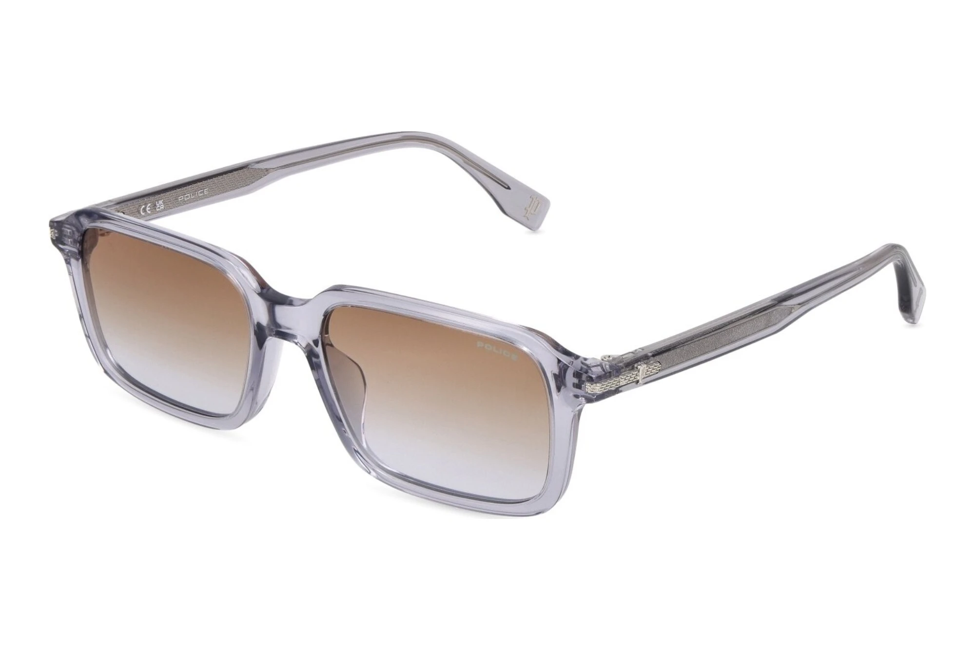 Police   SPLV28 04G0 BROWN GRADIENT BLUETRANSP. GREY