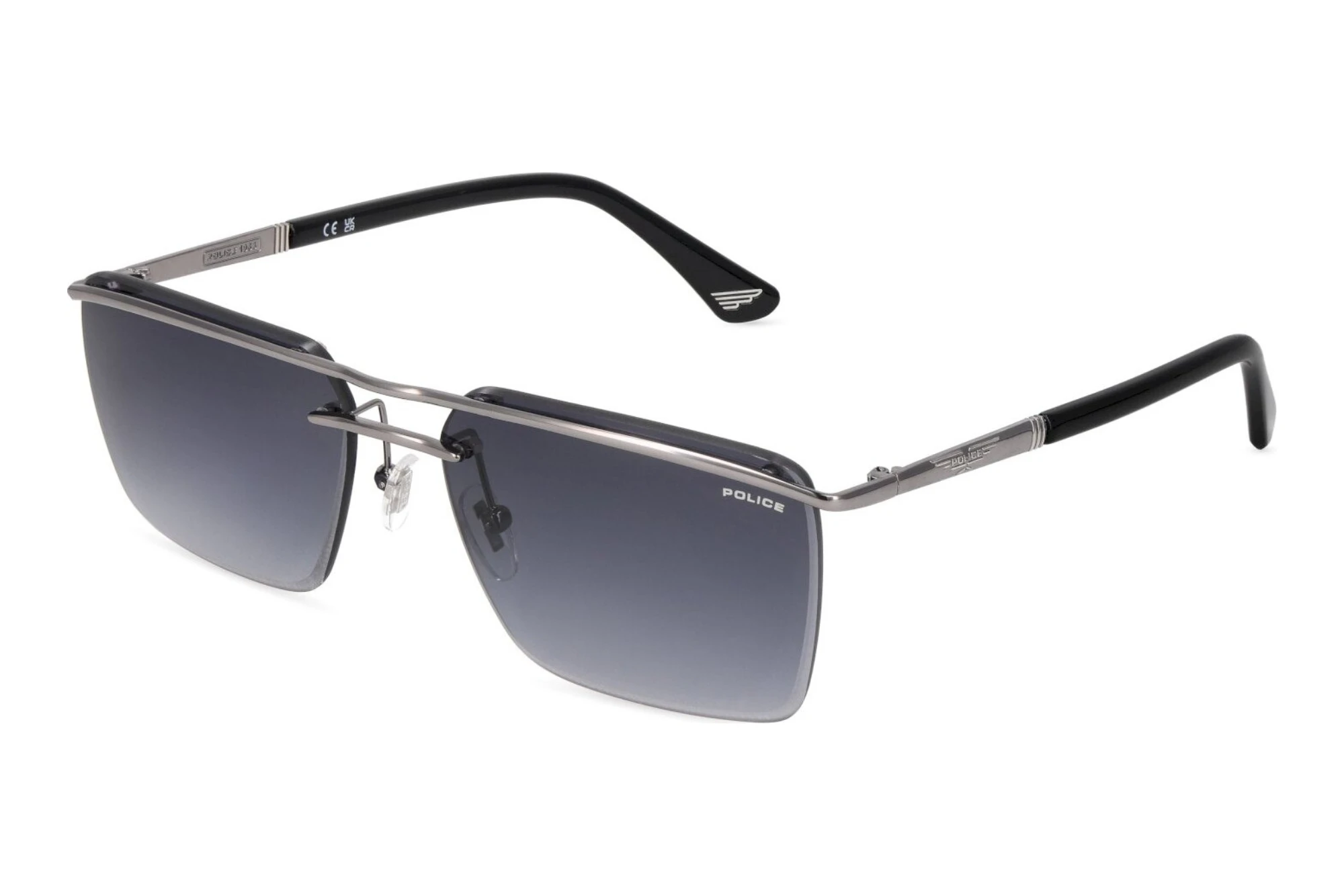 Police   SPLV32 0509 SMOKE GRADIENT SMOKETOTAL SHINY RUTHENIUM