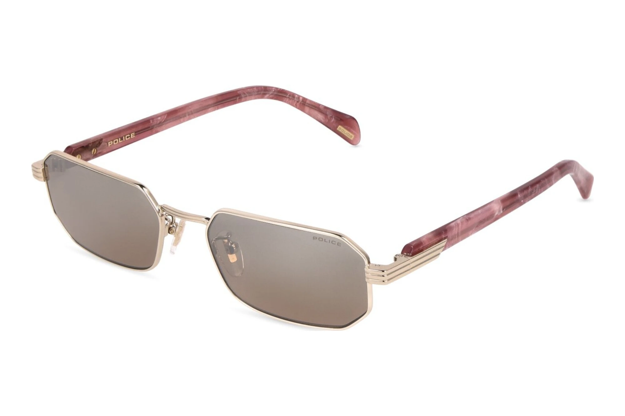 Police   SPLV65 594X BROWN/DEG.MIRROR SILVERSHINY LIGHT GOLD