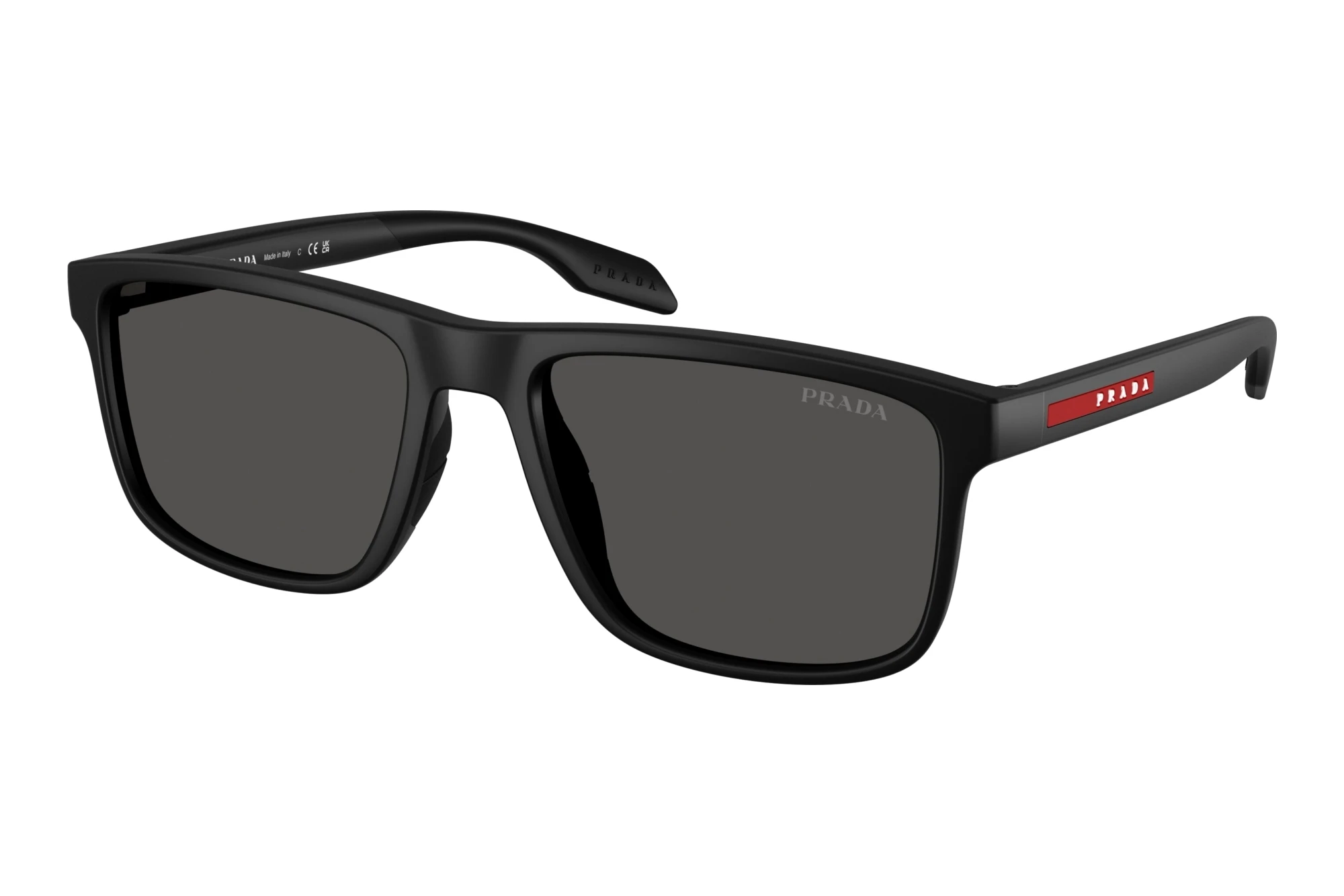 Prada Linea Rossa   PS C01S 12P08Z Dark GreyMatte Black