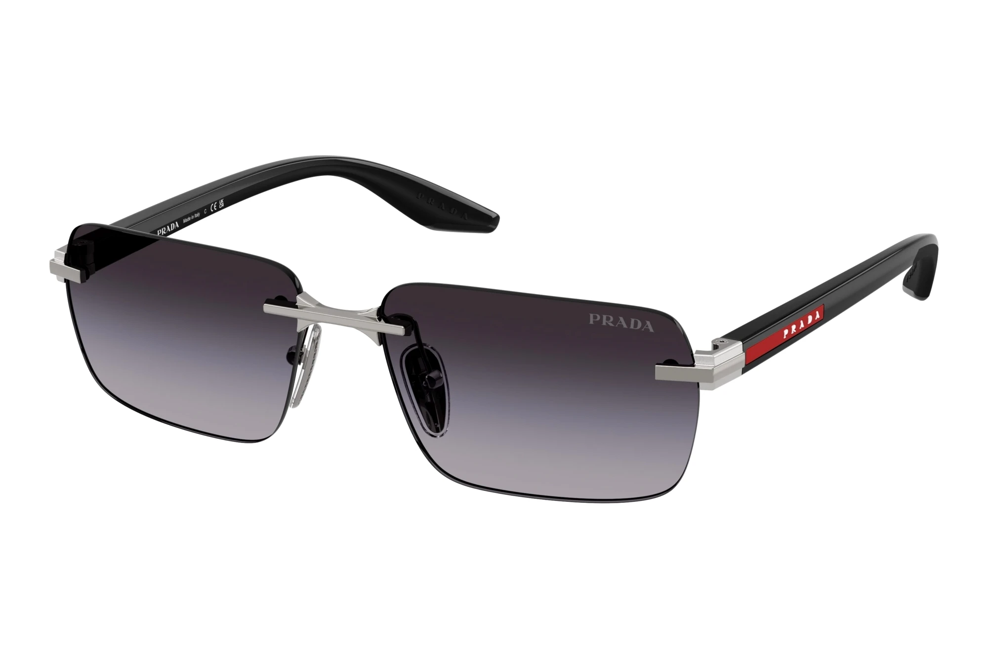 Prada Linea Rossa   PS C52S 5AV31A Grey GradientGunmetal