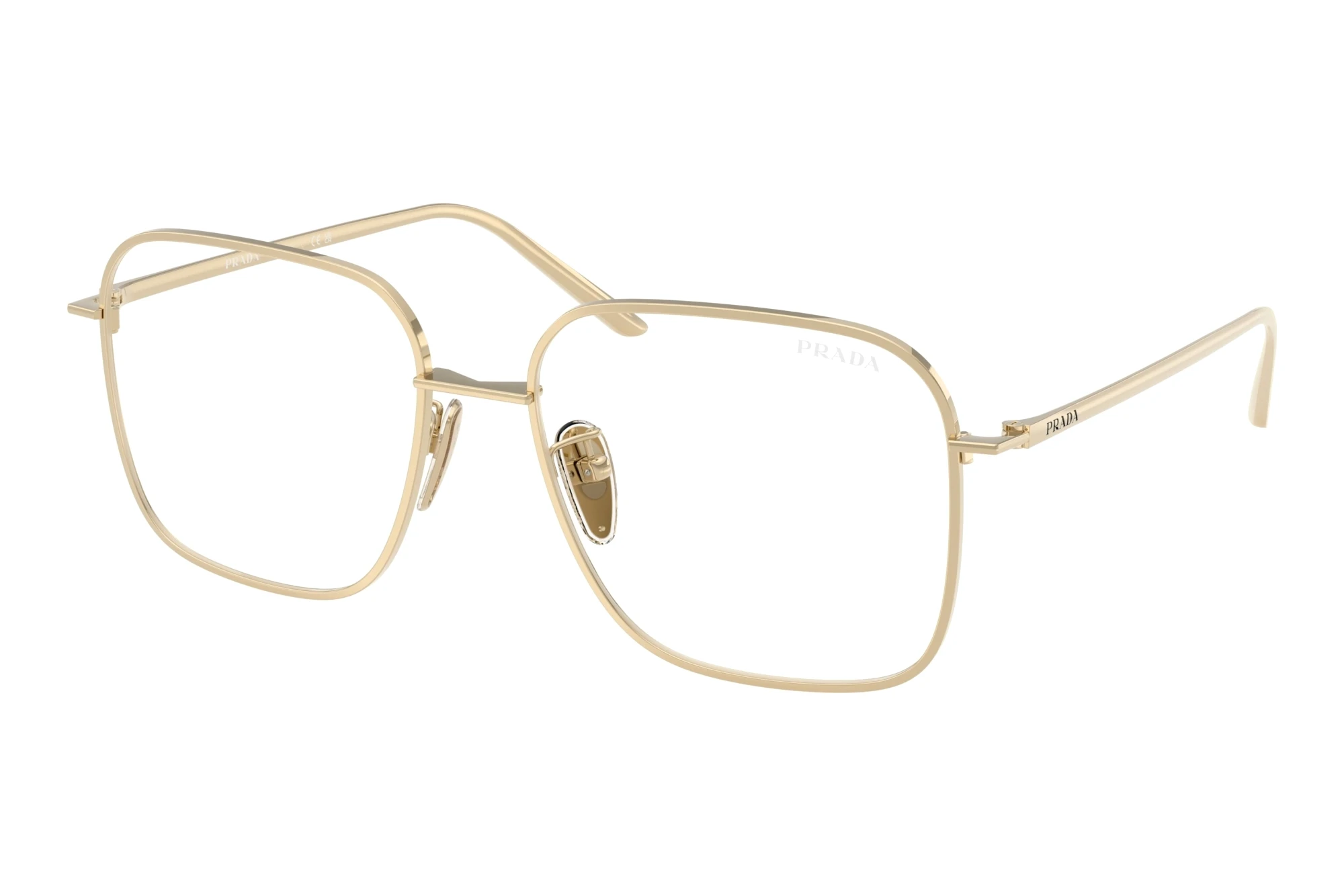 Prada   PR C54SD ZVN10W Clear Blue-Violet Light FilterPale Gold