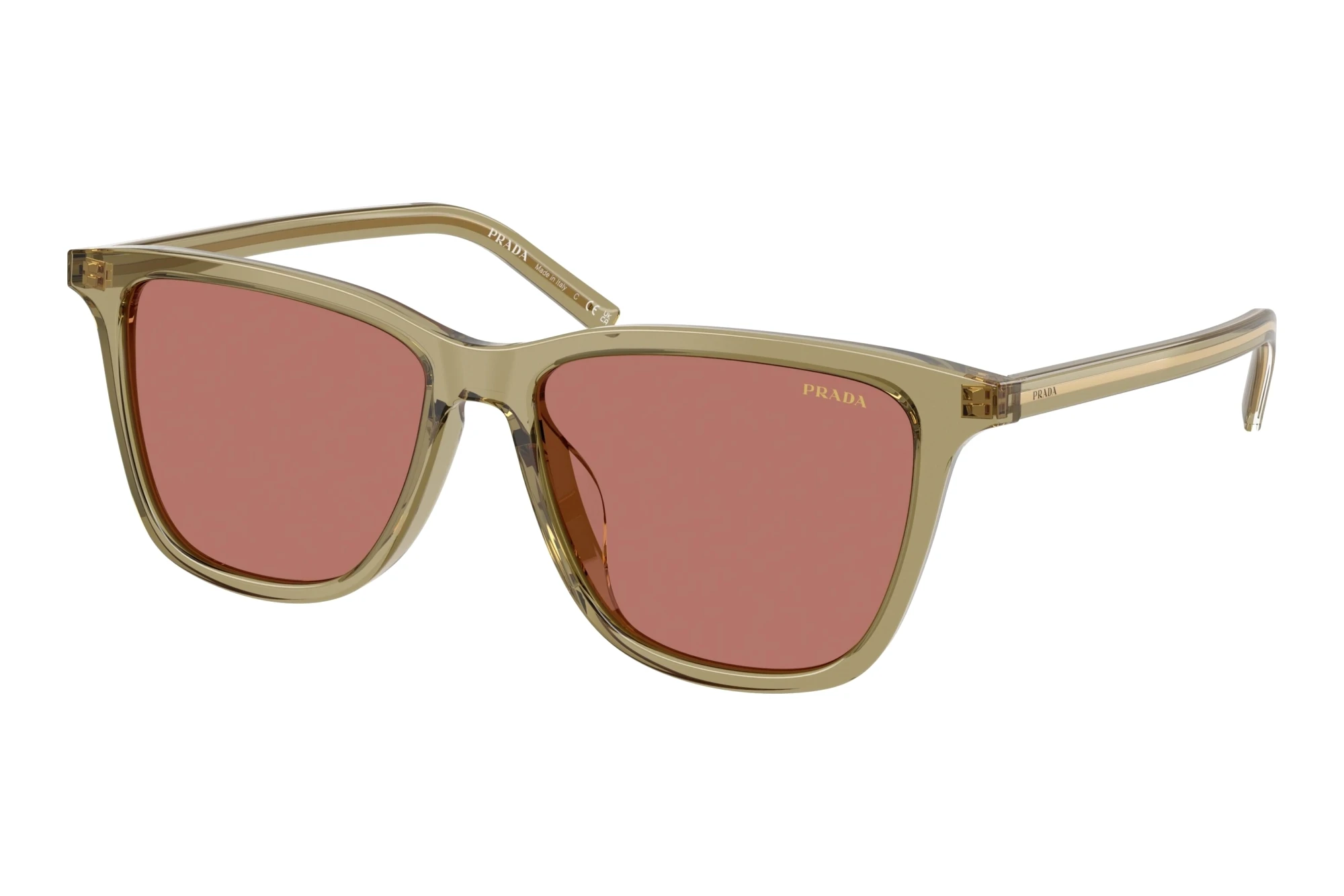 Prada   PR D18SD 27O80W BordeauxTransparent Loden