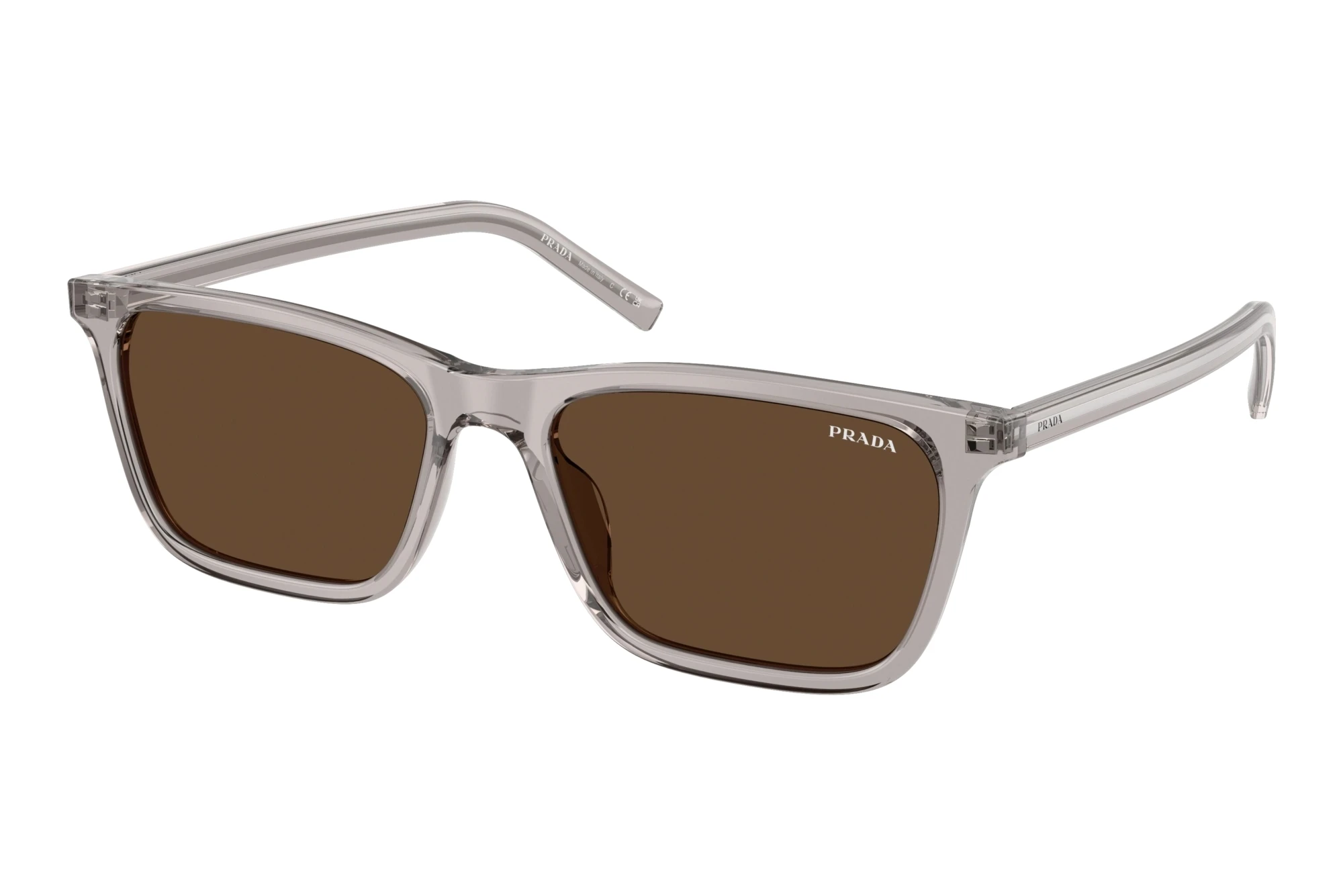 Prada   PR D19S 10J9L1 Dark BrownHematite