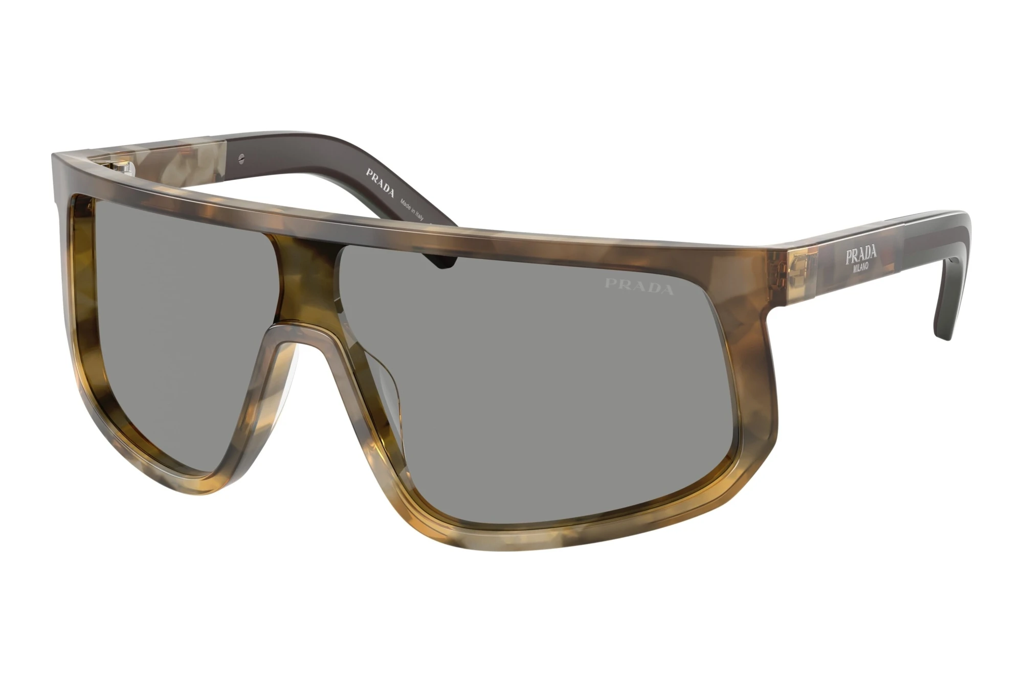 Prada   PR D21SU 21P02N Pigeon BlueOak Tortoise Gradient