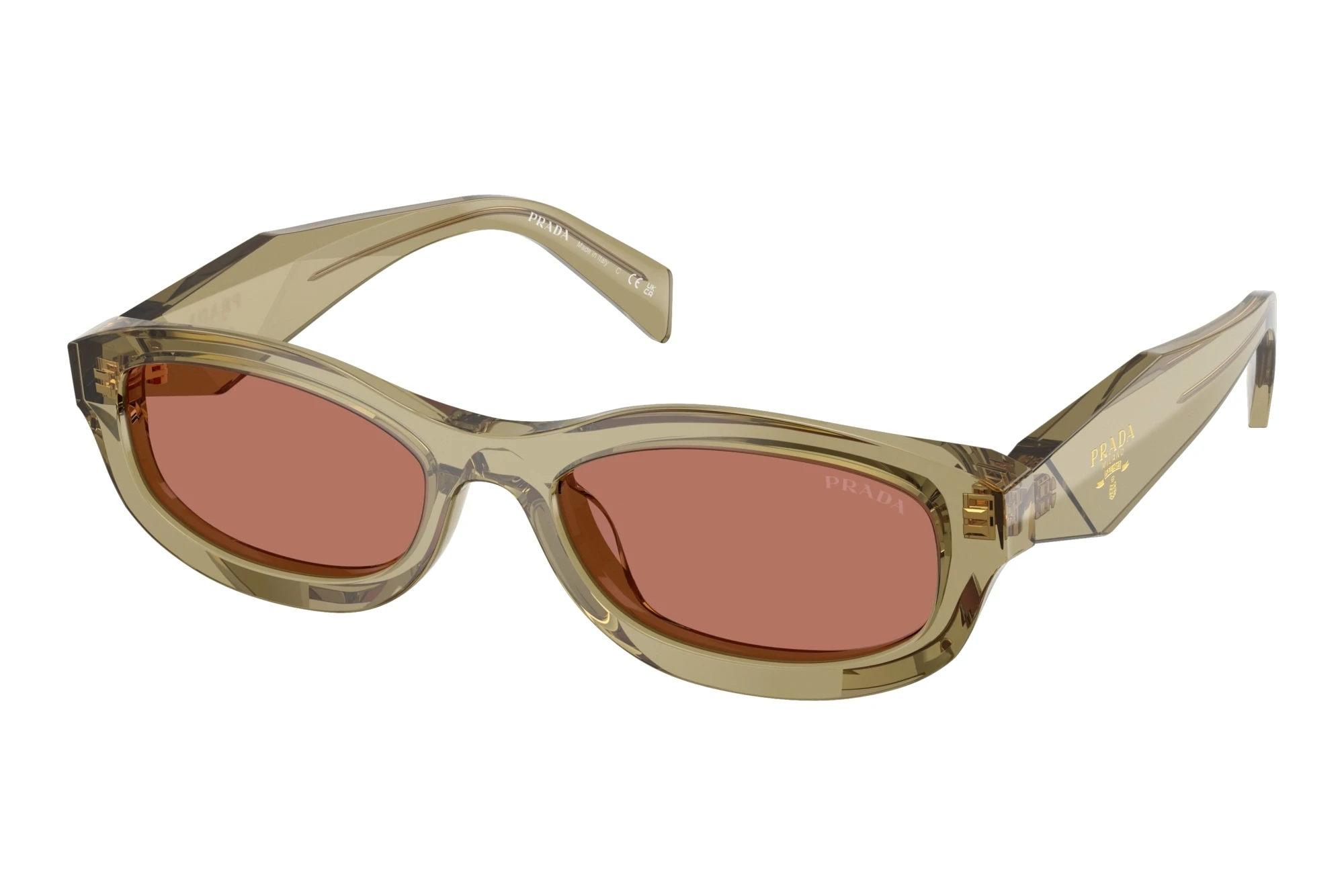 Prada   PR D24S 27O80W BordeauxTransparent Loden
