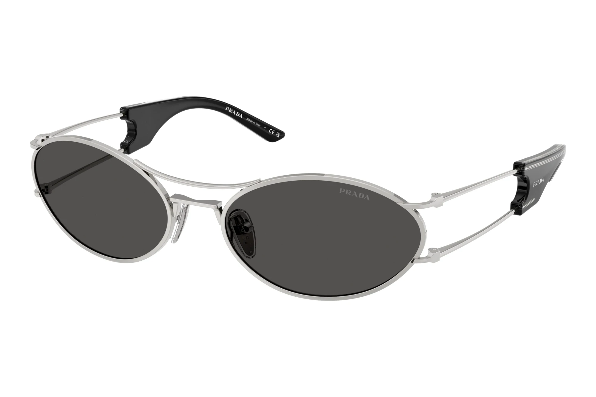 Prada   PR D61S 1BC08Z Dark GreySilver