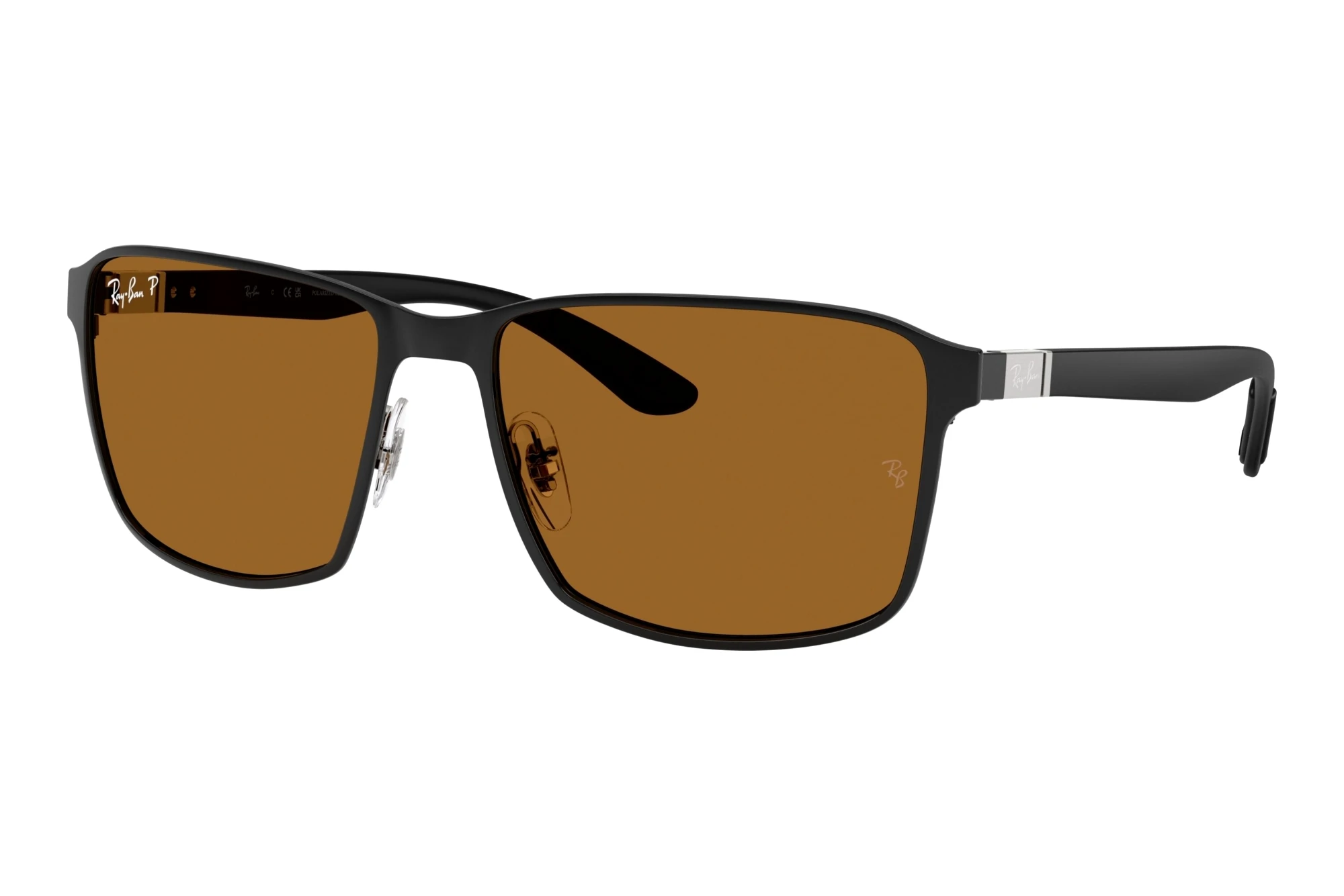 Ray-Ban   RB3721CH 186/BB Bronze Urban Polarized+Matte Black On Black