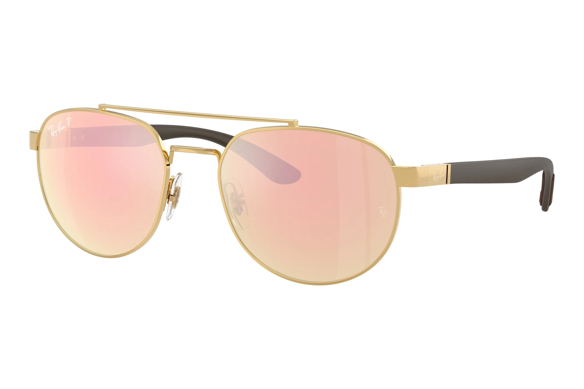 Ray-Ban   RB3736CH 001/I0 Orange Mirror Pink Polarized+Arista Gold