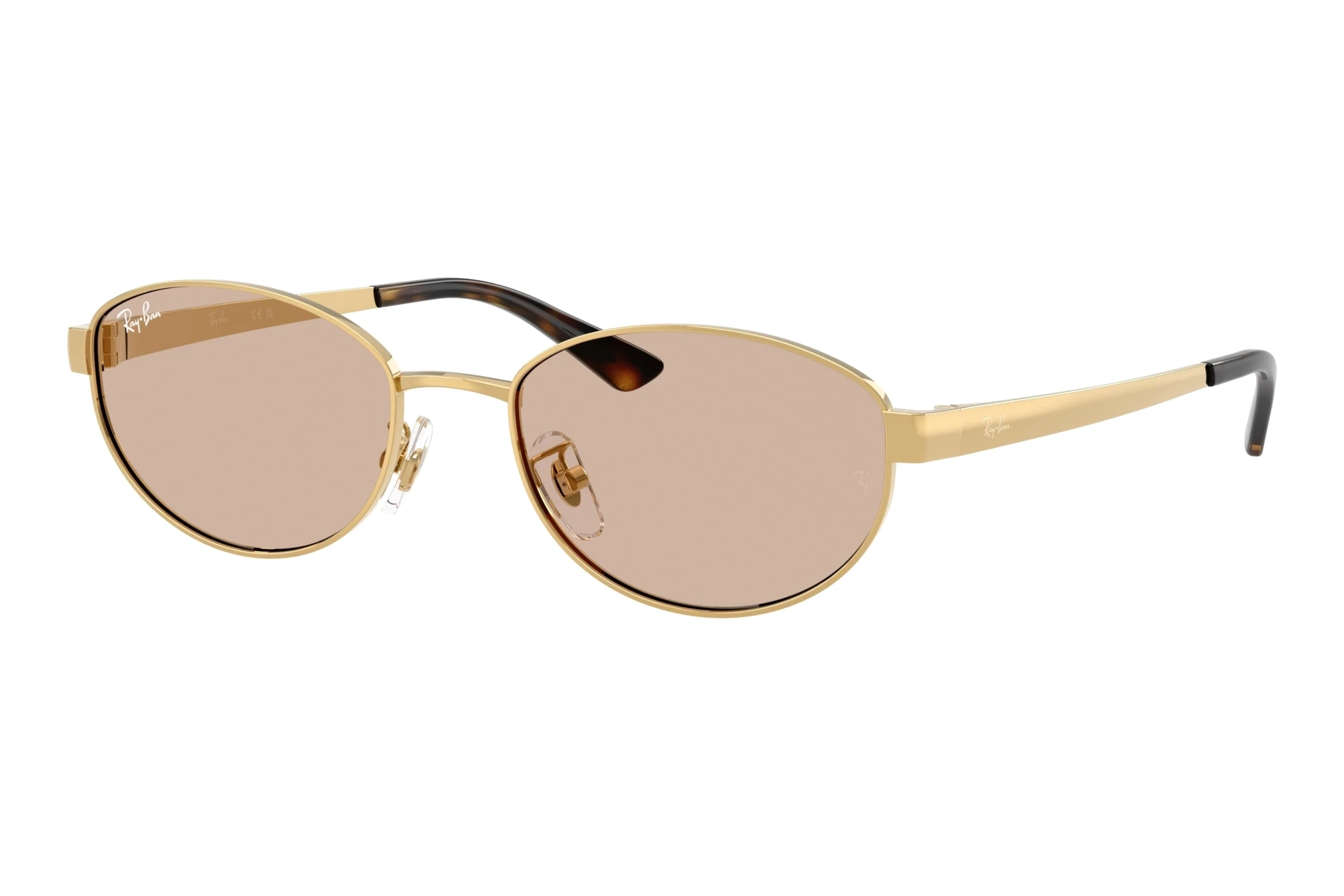 Ray-Ban   RB3774D 001/3 Light BrownArista Gold
