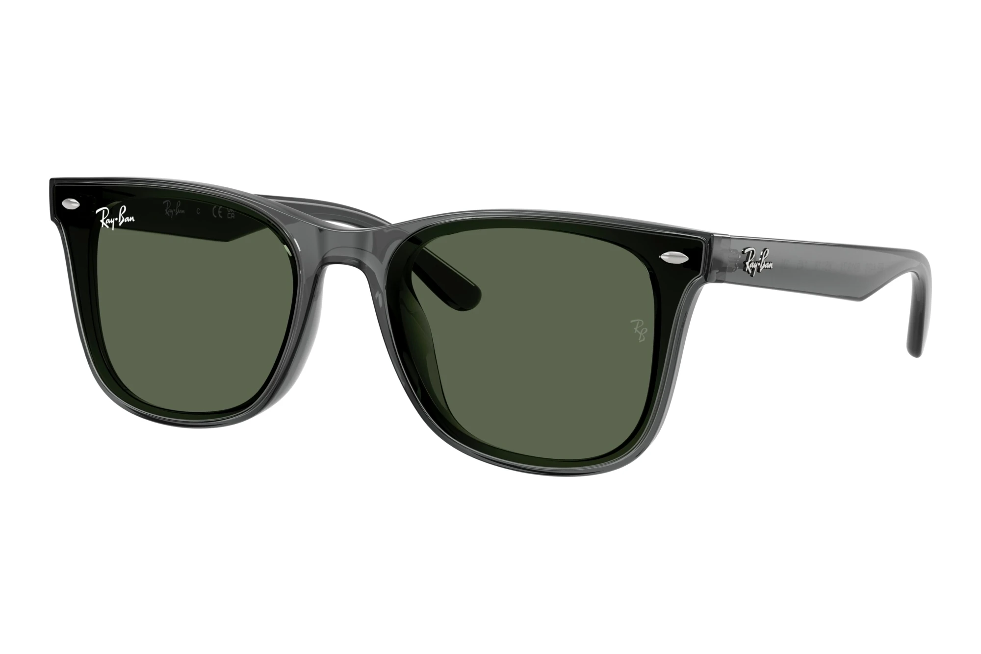 Ray-Ban   RB4420 691971 Dark GreenTransparent Grey