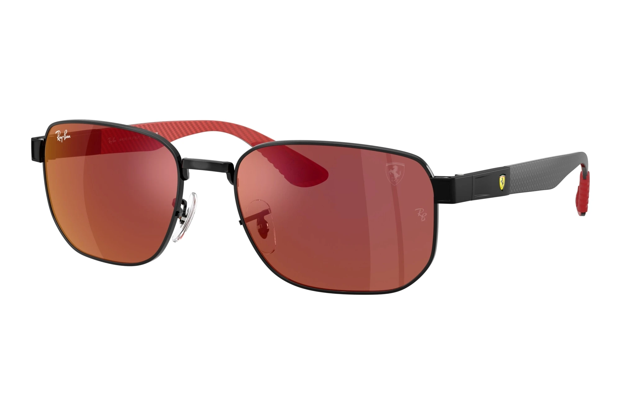 Ray-Ban   RB8329M F1402K Brown Mirror Dark RedBlack