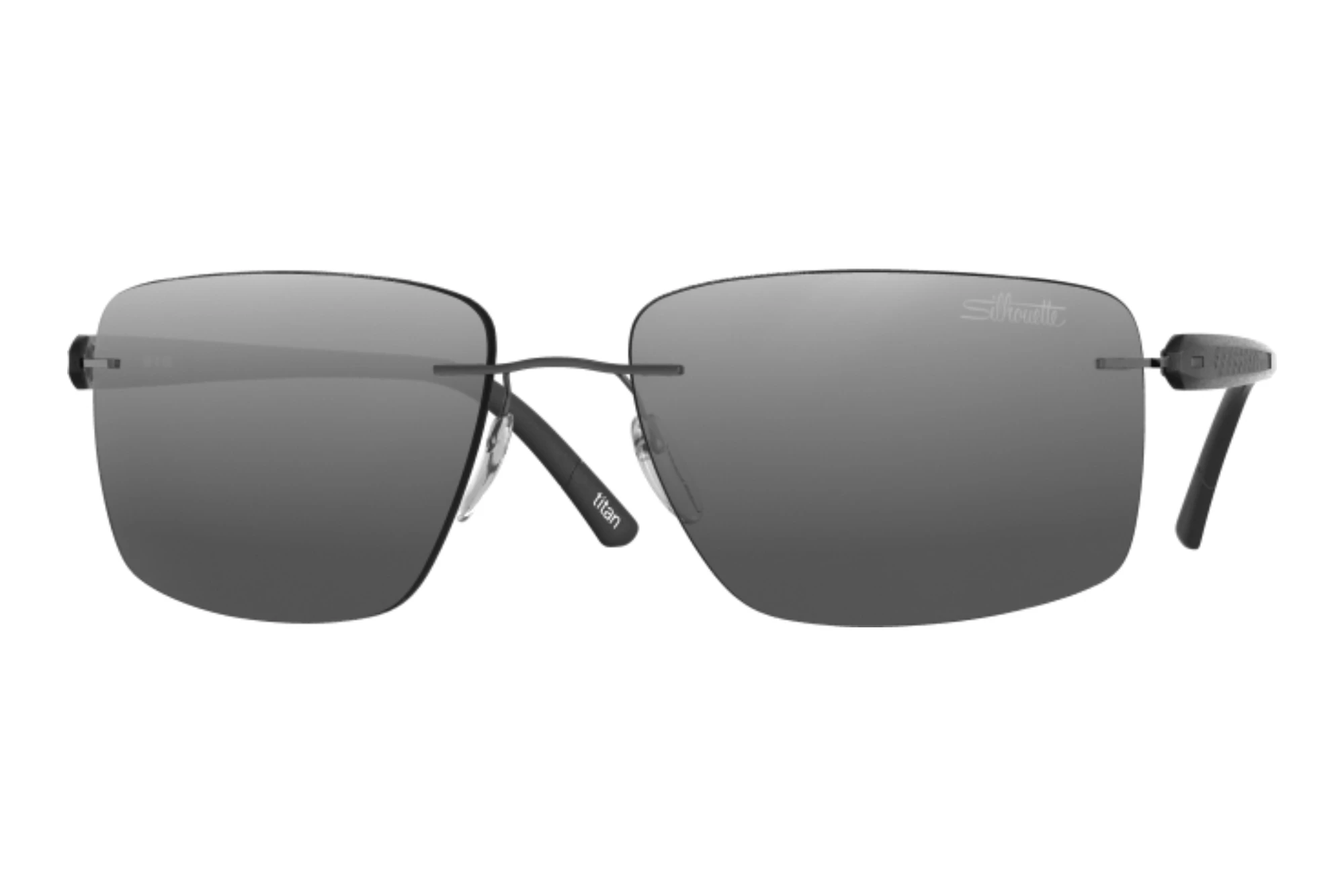 Silhouette   8722 6560 blackSLM Silver Mirror Gradient