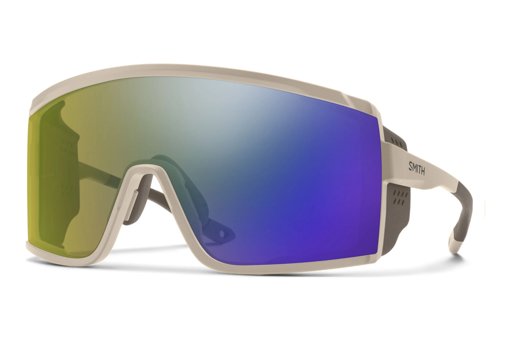 Smith   PURSUIT 7QG/74 VIOLET SP YELLOW FT HC OLEOPHOBICMATTE BEIGE BROWN