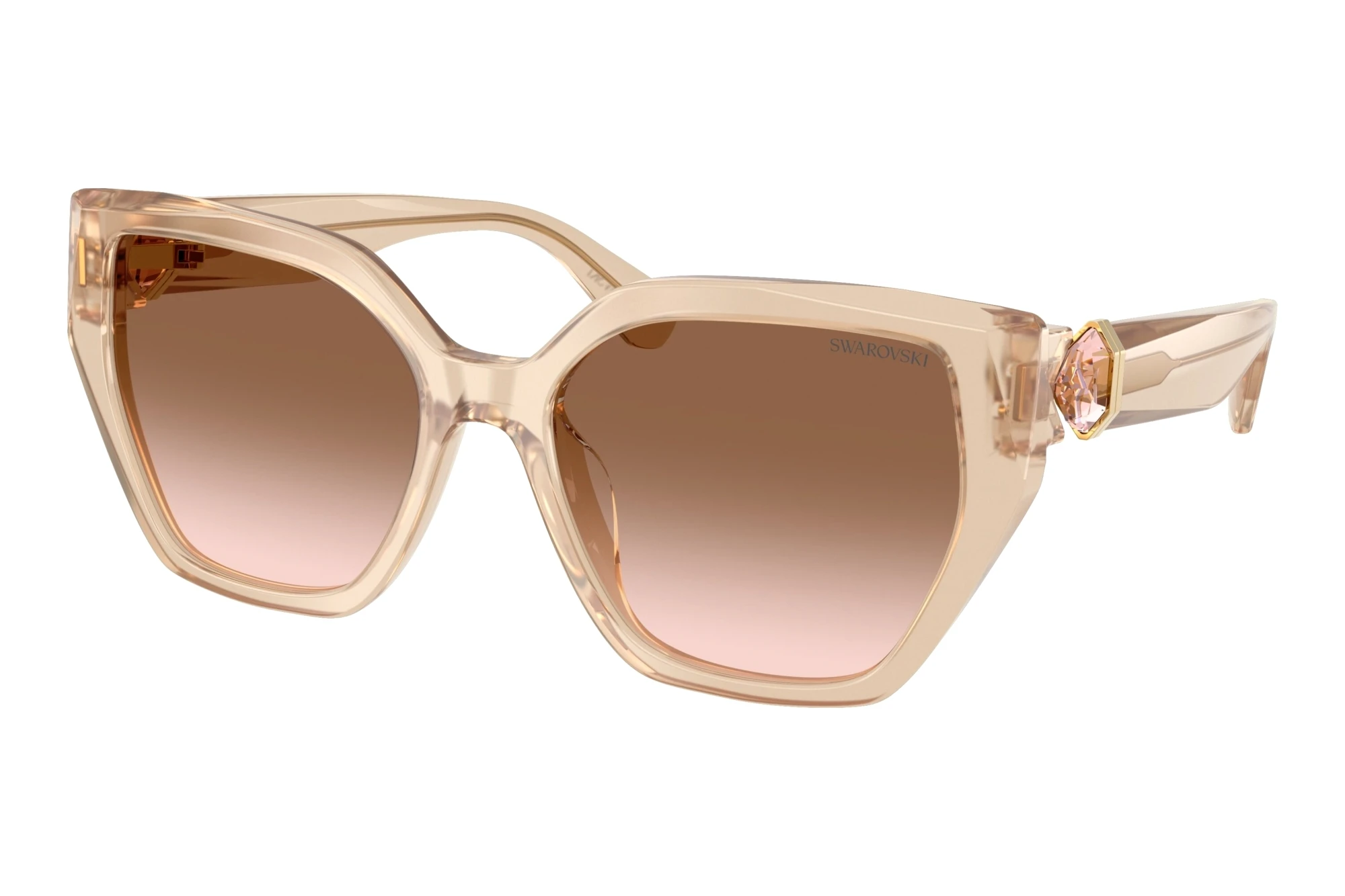 Swarovski   SK6044U 103413 Gradient BrownMilky Beige