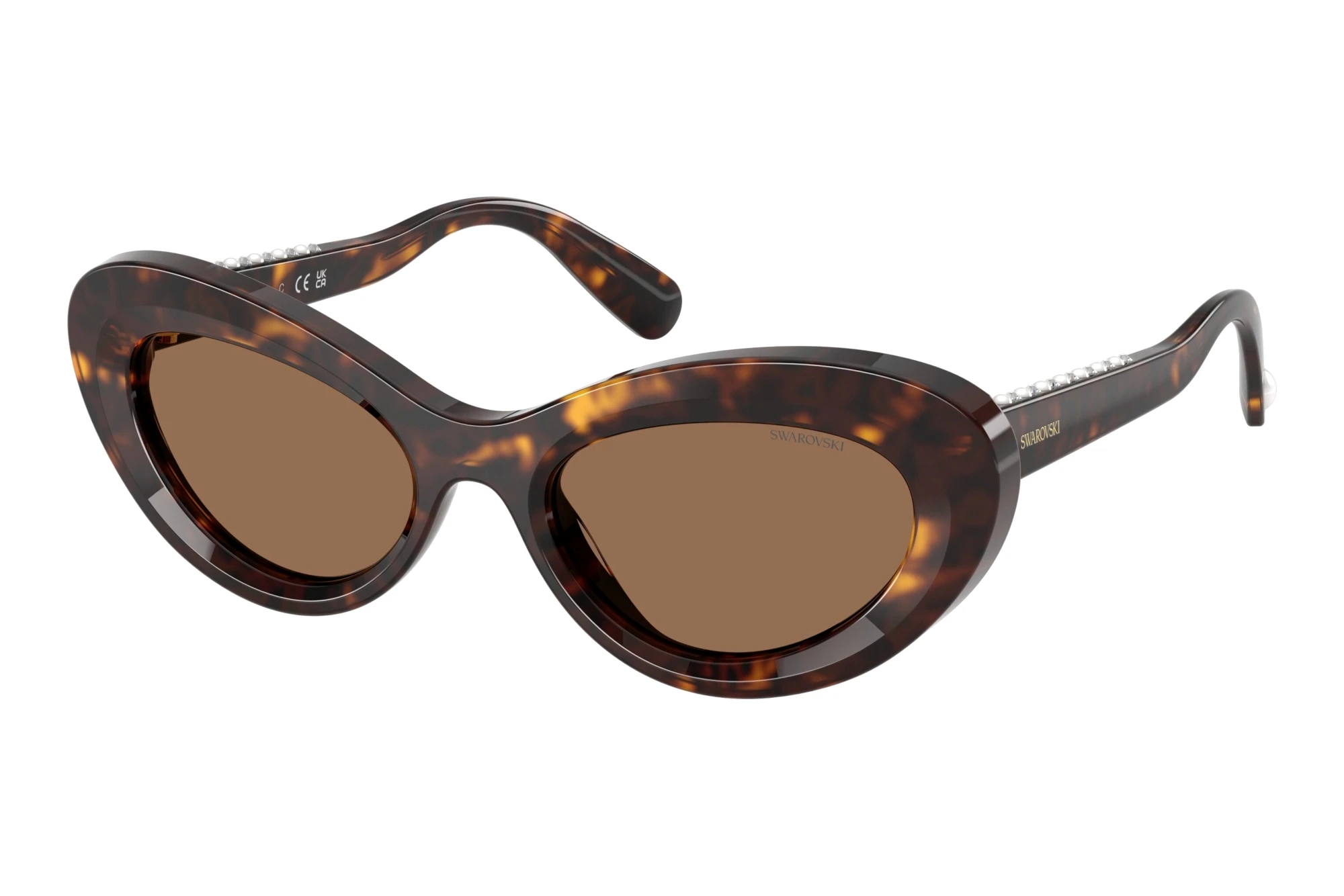 Swarovski   SK6061U 100273 Dark BrownHavana