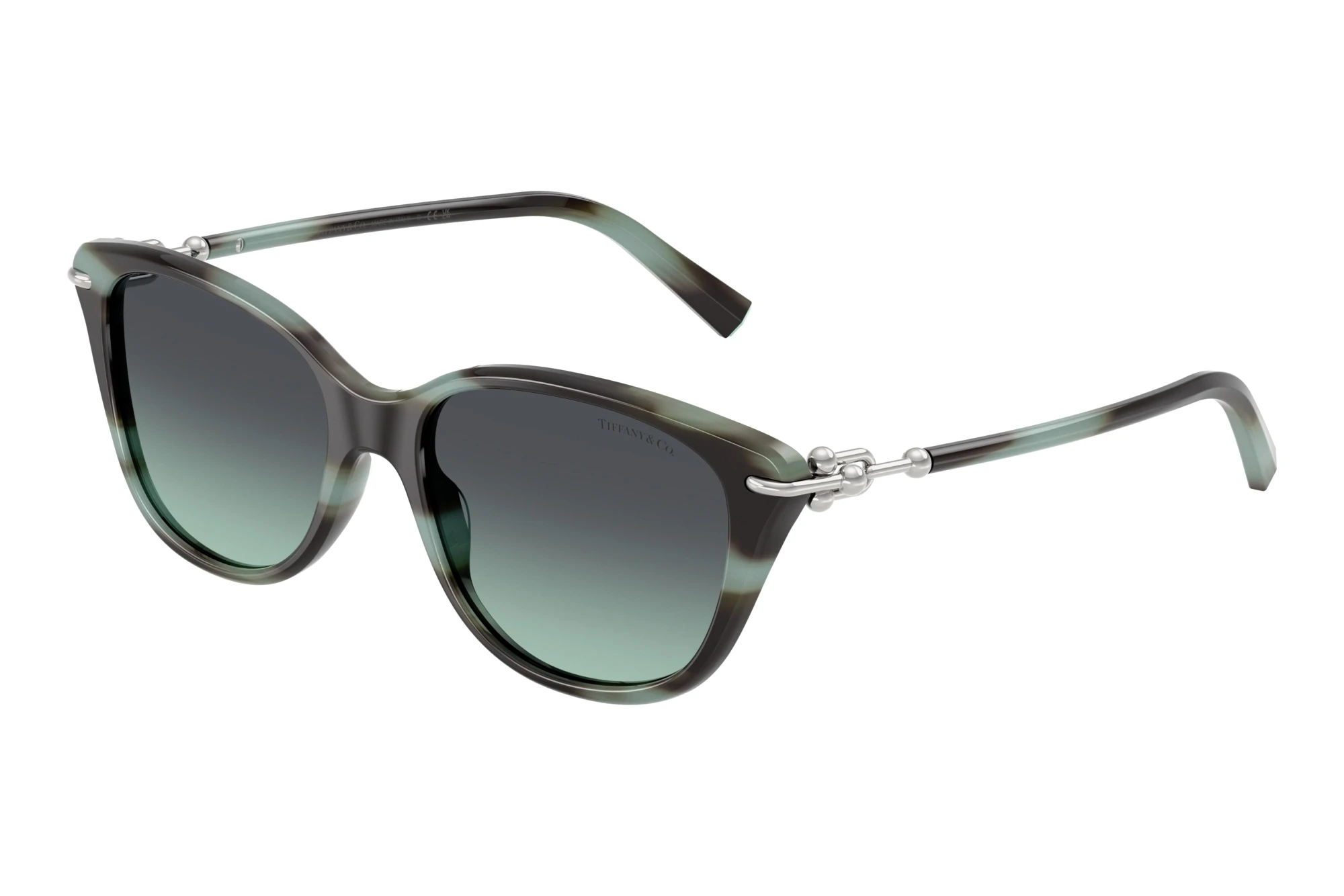 Tiffany   TF4267 84432G Azure Gradient Dark GreyStripe Black Tiffany