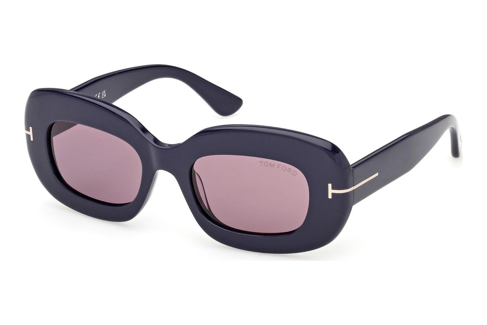 Tom Ford   FT1345 90Y violettGlänzend Blau