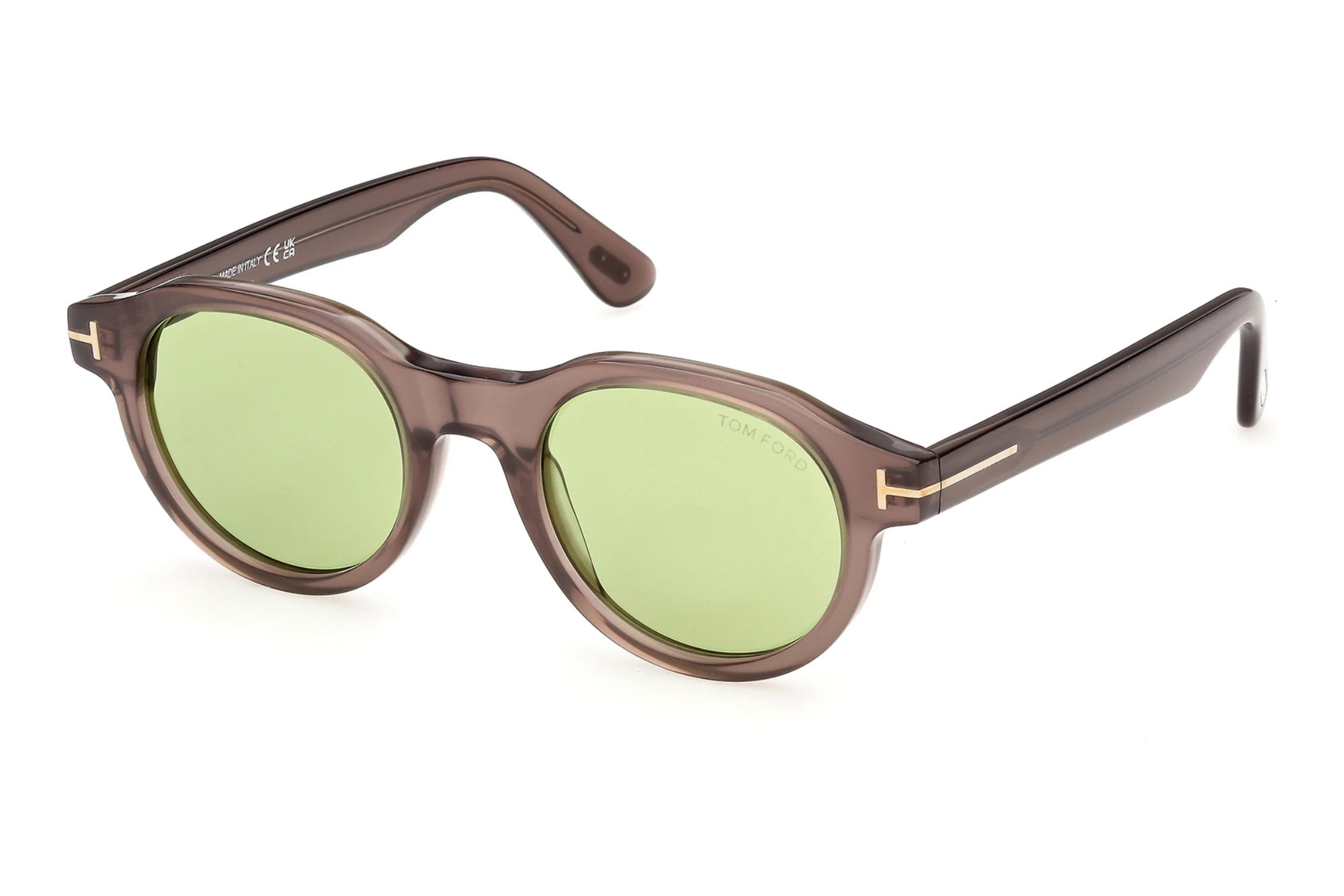 Tom Ford   FT1404 48N grünGlänzend Dunkelbraun
