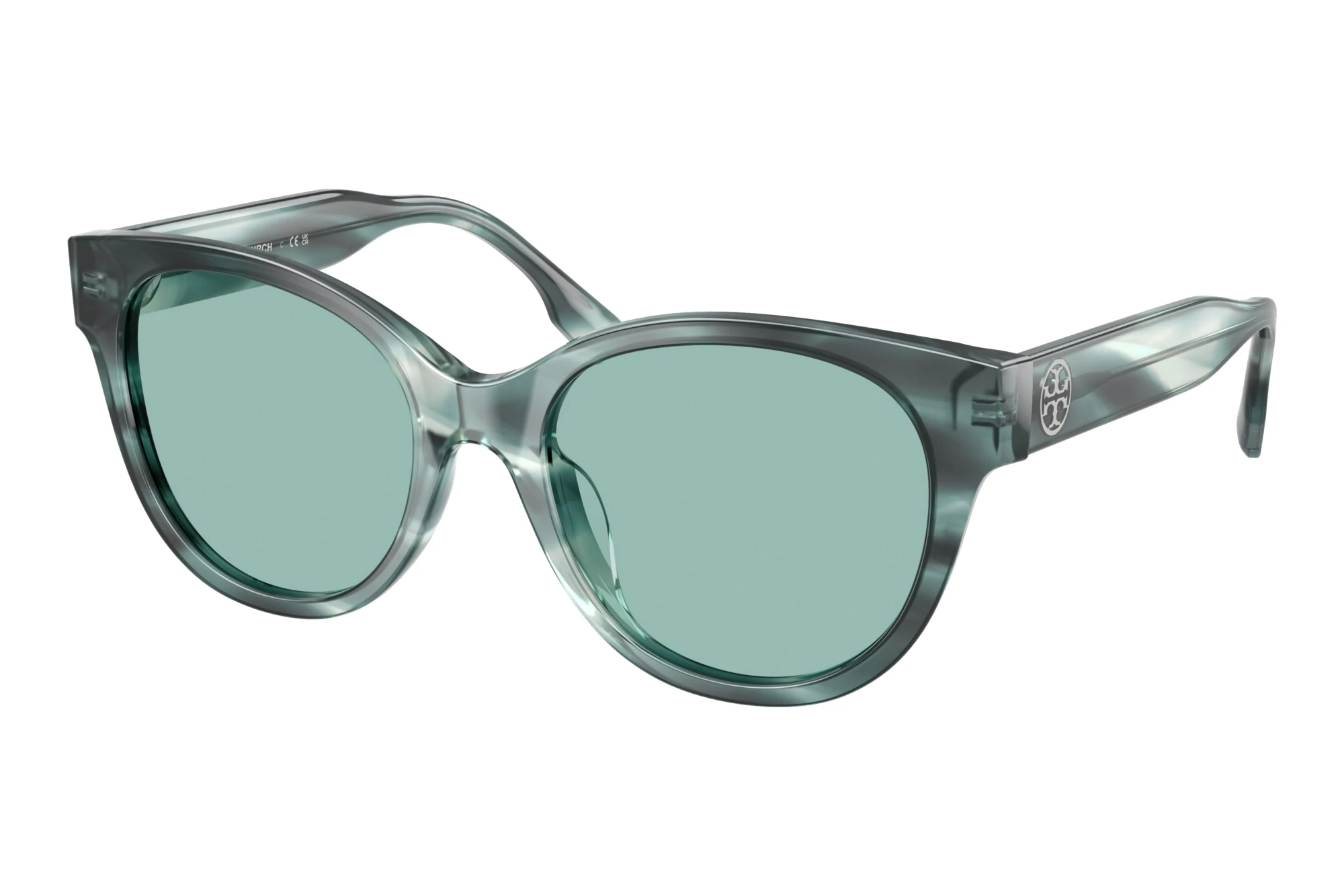 Tory Burch   TY7236U 206882 Teal StriatedTeal Striated