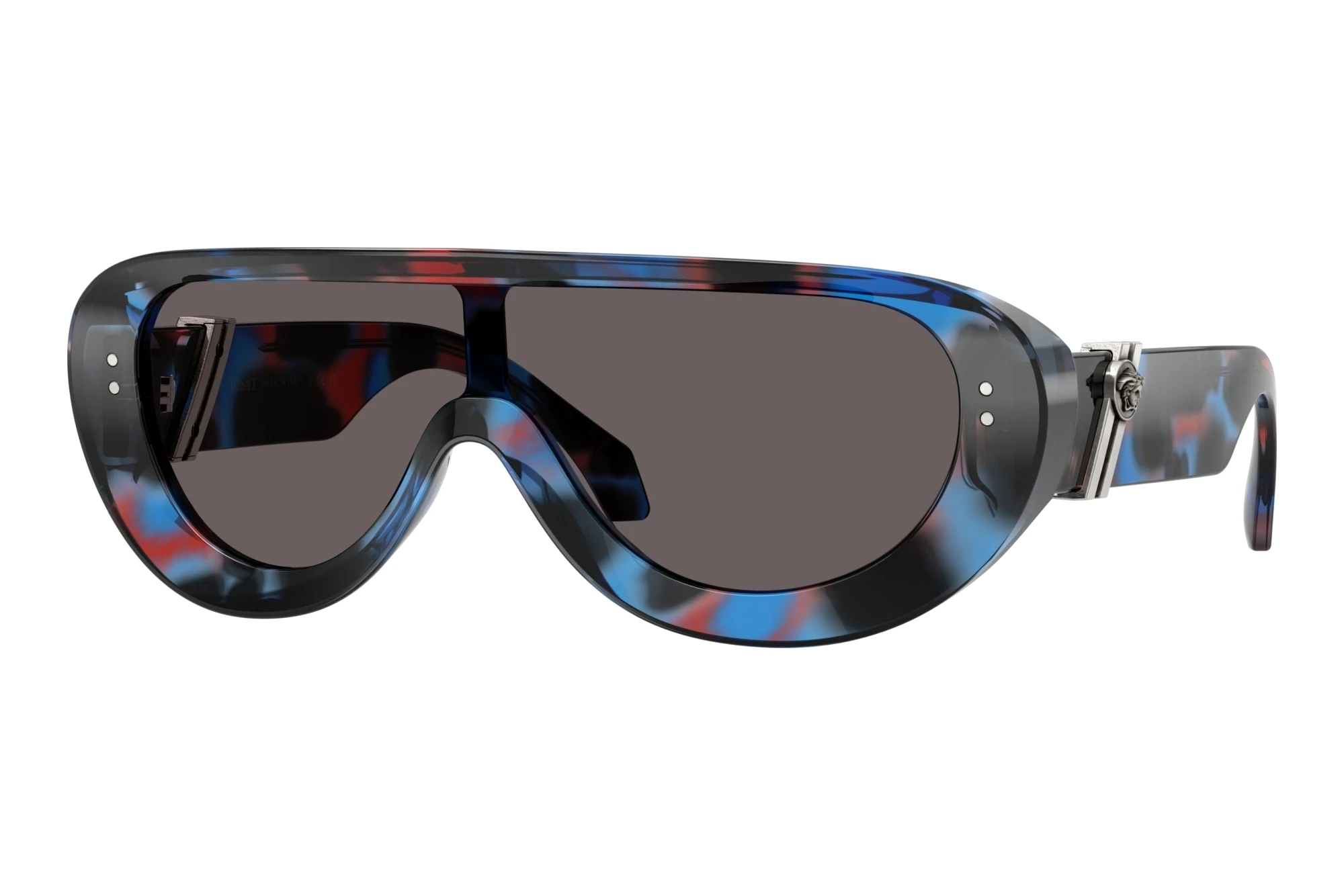 Versace   VE4521U 555587 Black SmokeBlack/Blue/Red Havana