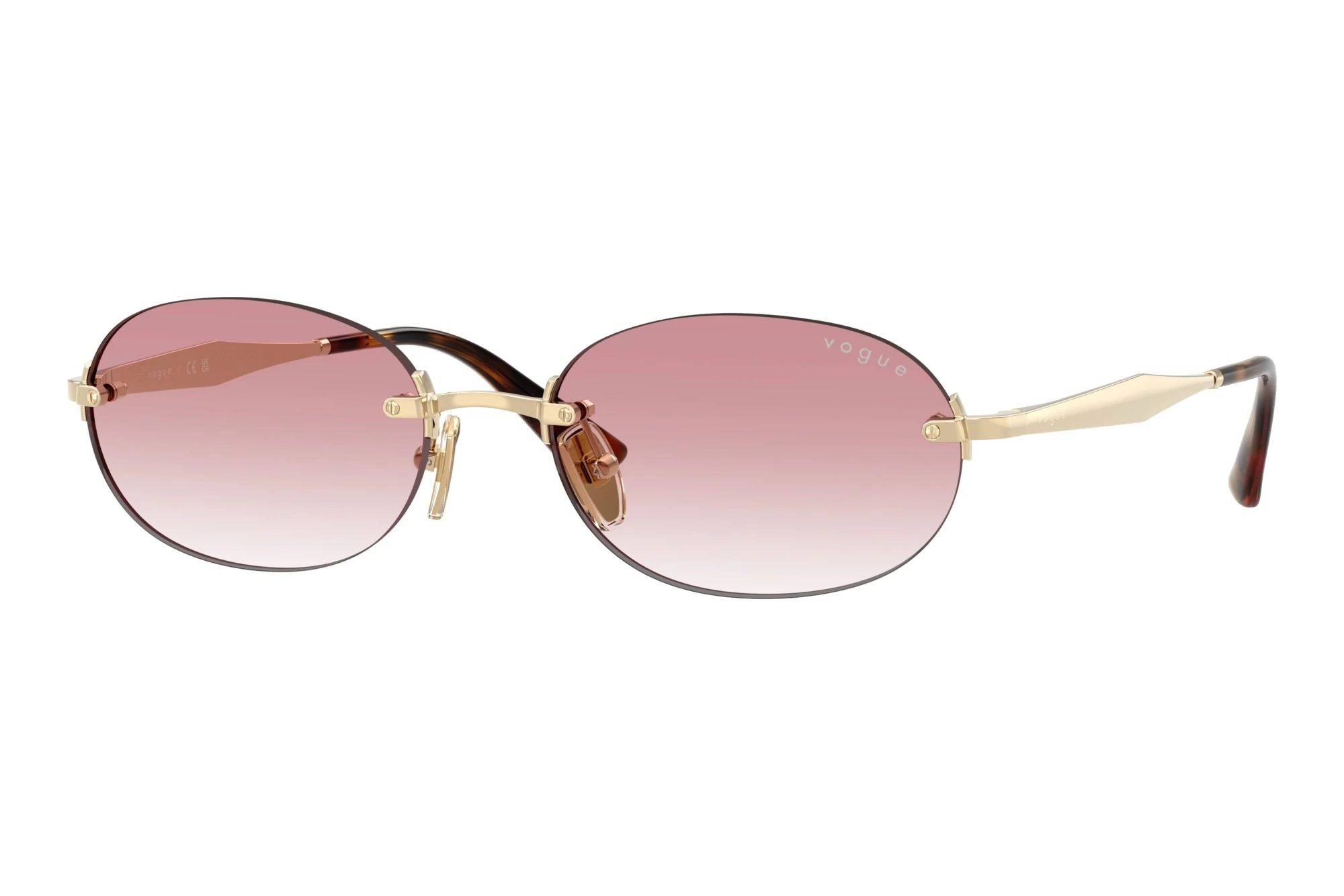 Vogue Eyewear   VO4342S 848/3B Clear Gradient PinkPale Gold
