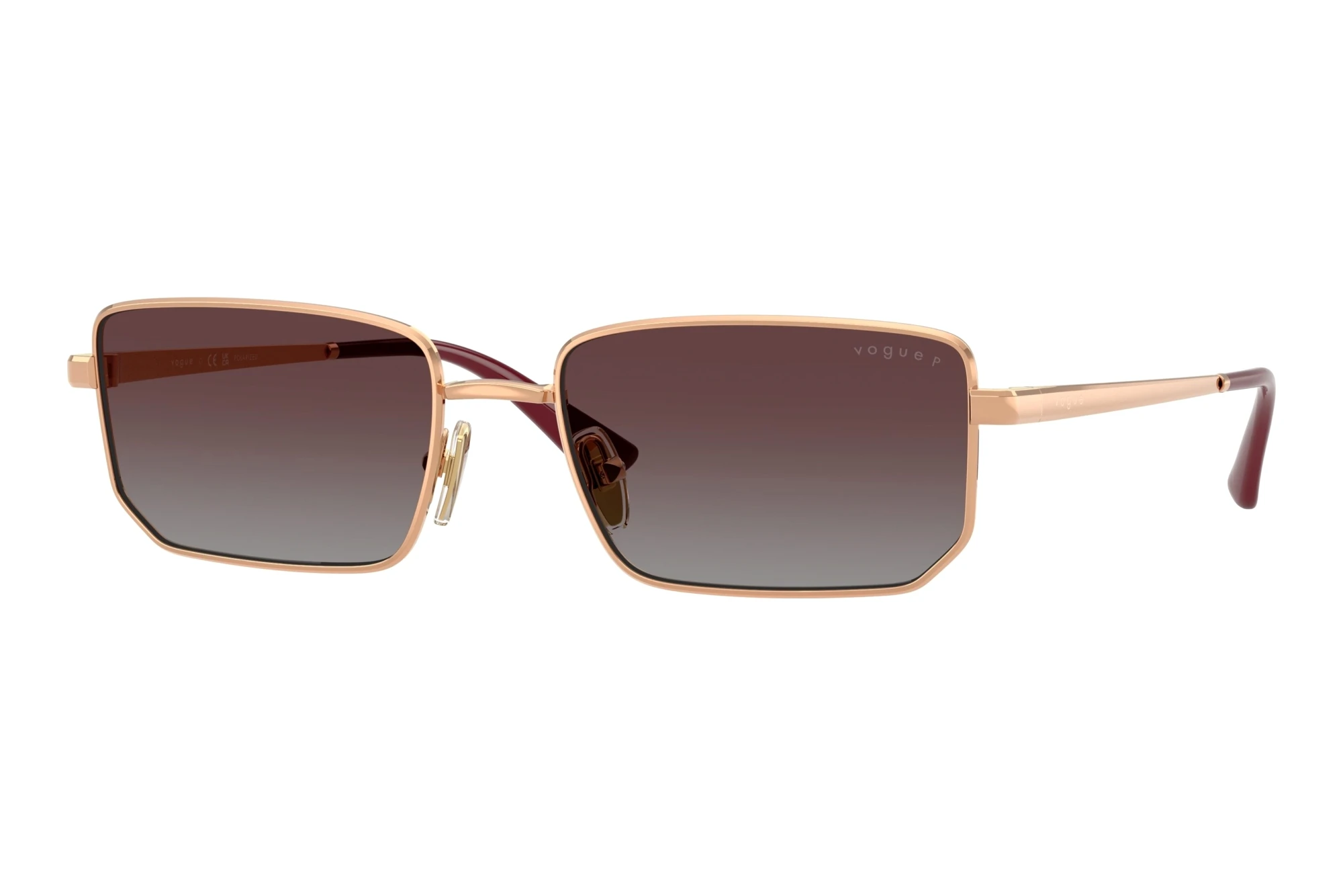 Vogue Eyewear   VO4352S 515262 Polarized Grey Gradient VioletRose Gold