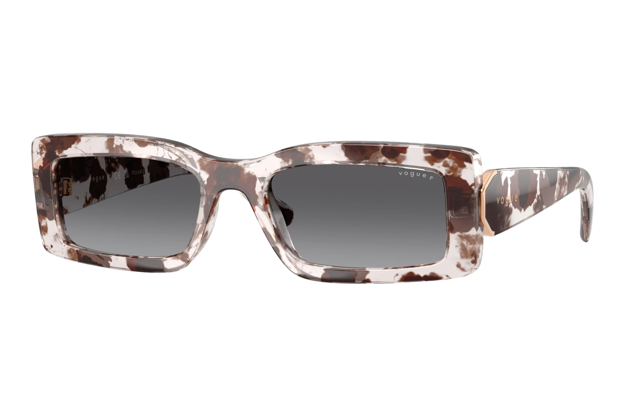 Vogue Eyewear   VO5674S 3218T3 Gradient Grey PolarizedGrey Havana