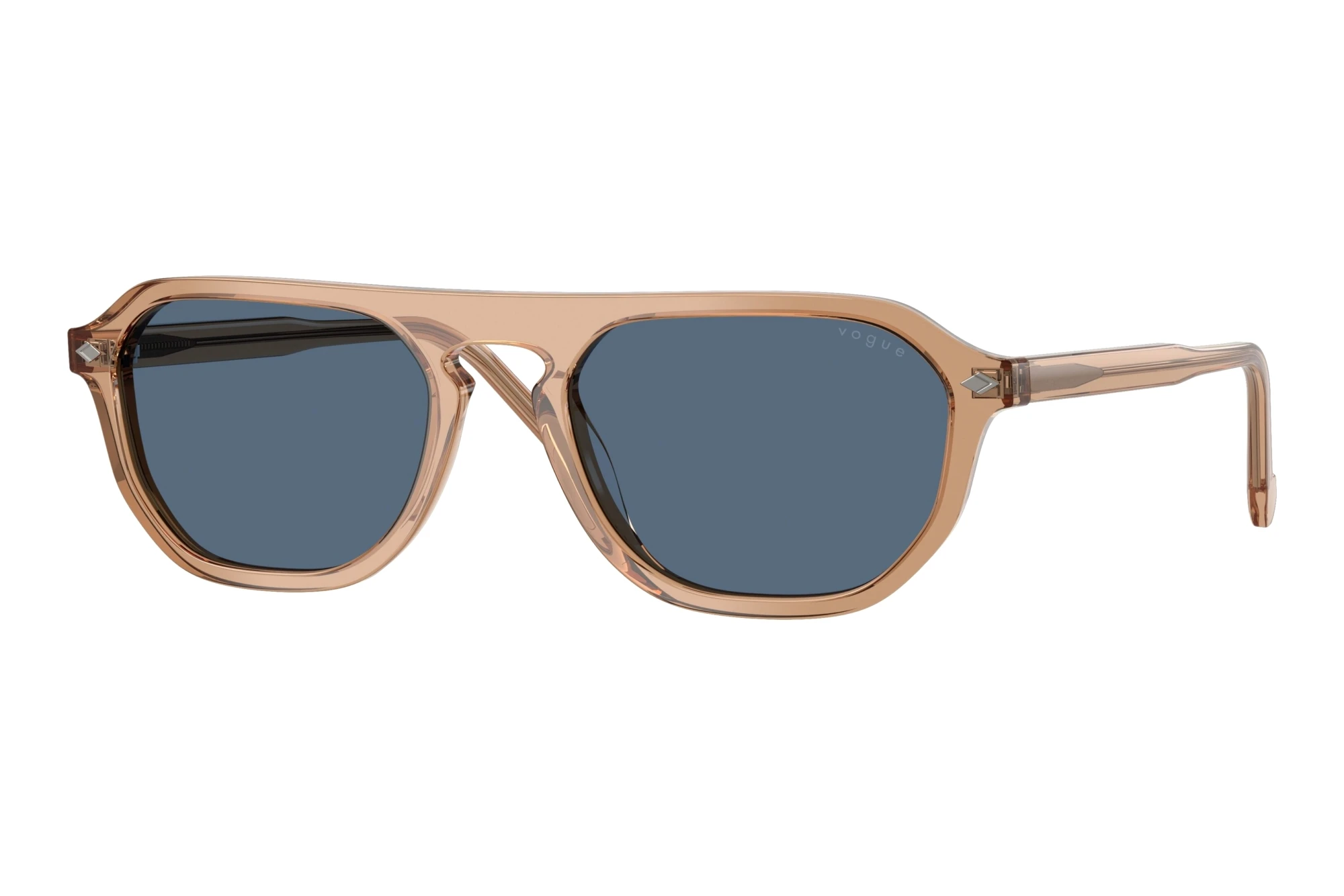 Vogue Eyewear   VO5752S 318980 Dark BlueTransparent Brown