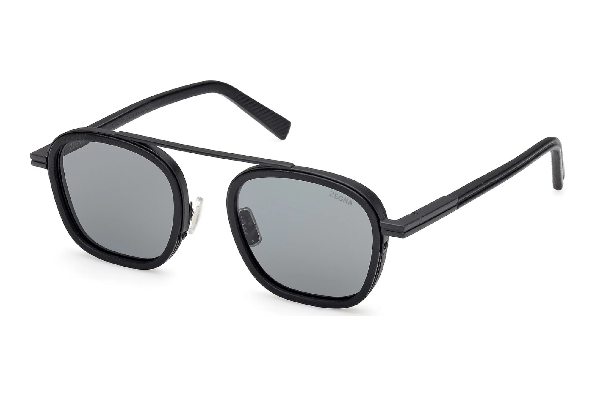 Zegna   EZ0278 01A grauGlänzend Schwarz