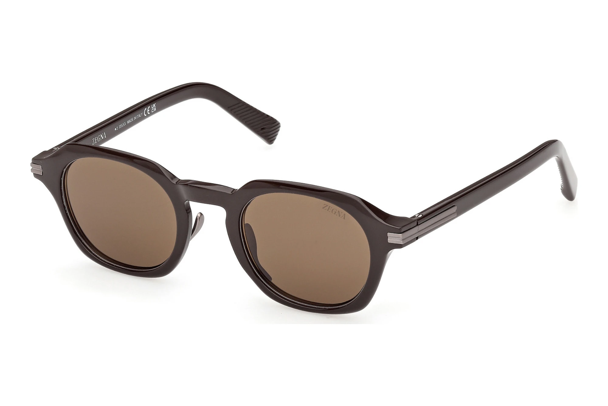 Zegna   EZ0286 48E braunGlänzend Dunkelbraun