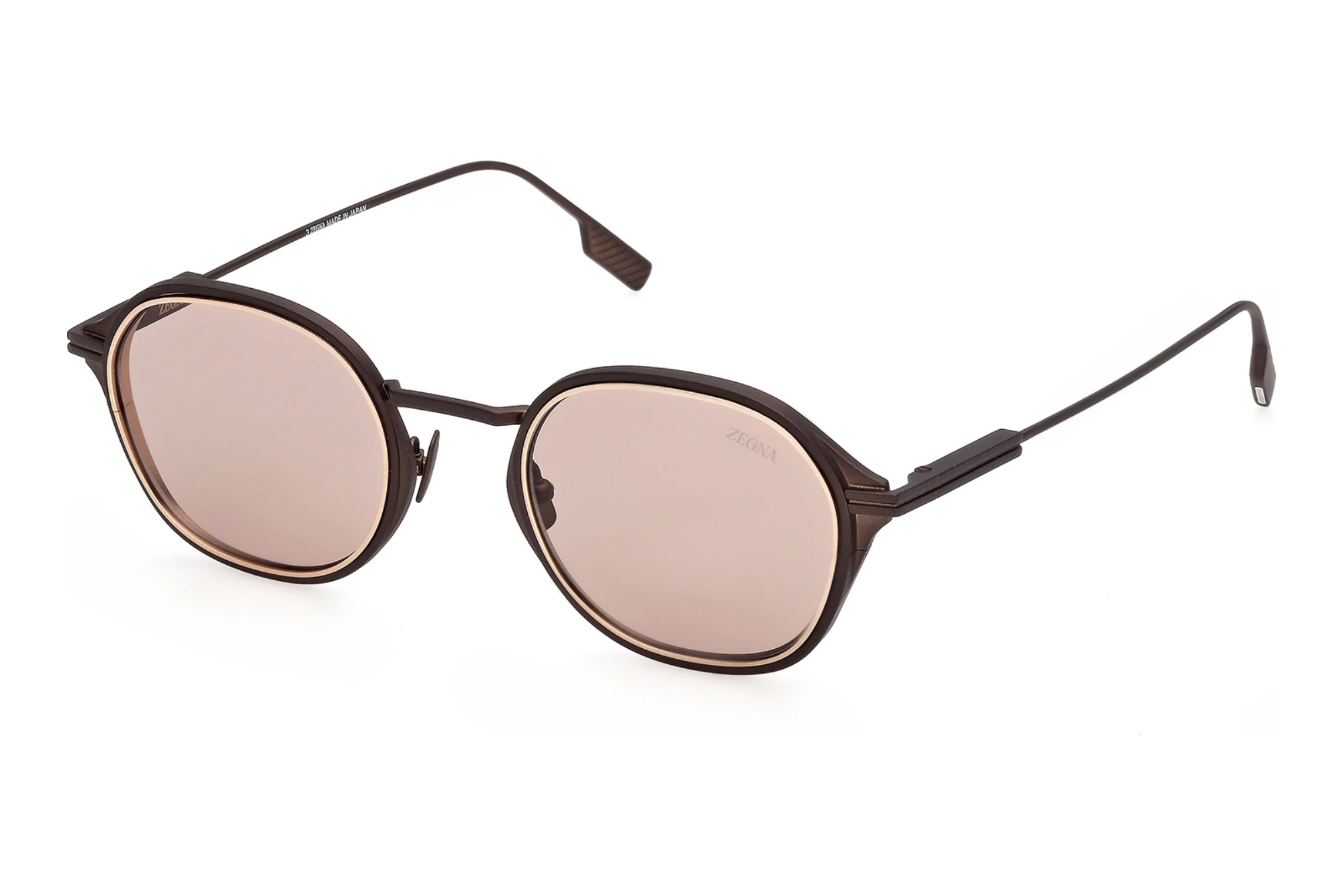 Zegna   EZ0294 49E braunMatt Dunkelbraun
