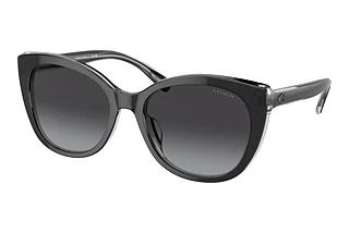 Coach HC8365U 57458G Grey GradientBlack/Transparent Grey