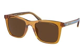 Coach HC8374U 57483G Brown SolidTransparent Buttercup