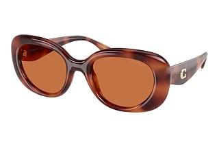 Coach HC8391U 577473 Brown SolidCaramel Tortoise
