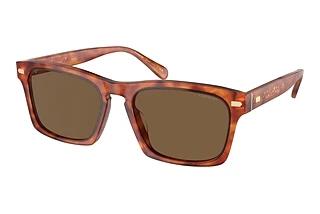 Coach HC8397U 577473 Brown SolidCaramel Tortoise