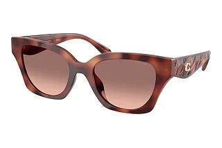 Coach HC8418U 577413 Brown Pink GradientCaramel Tortoise
