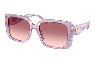 Coach HC8424U 58677W Puple Pink GradientPearlized Purple Watercolor
