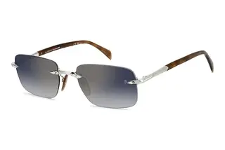 David Beckham DB 1195/S 8JD/1V BLUE SHADED GOLD MIRRORGRAU