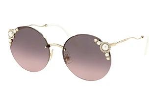 Miu Miu MU 52TS VW7146 Pink Gradient GreyPale Gold