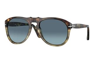 Persol PO0649 1158Q8 Azure Gradient BlueTortoise Spotted Brown
