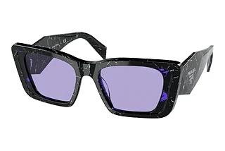 Prada PR 08YS 03V01O VioletHavana Black/White