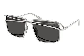 Prada PR C55S 28C08Z Dark GreyVintage Silver