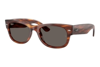 Vooraanzicht Ray-Ban MEGA WAYFARER II (RB0832S - 954/B1)