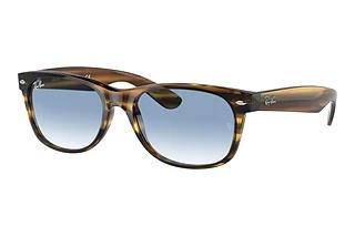 Ray-Ban RB2132 820/3F Light Blue GradientStriped Brown