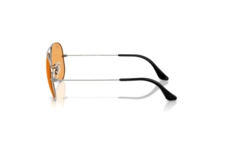 Zijaanzicht Ray-Ban AVIATOR LARGE METAL (RB3025 - 004/33)