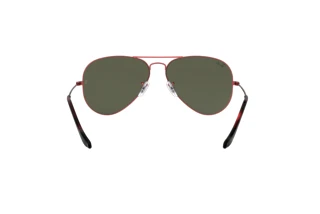 Achteraanzicht Ray-Ban AVIATOR LARGE METAL (RB3025 - 918831)