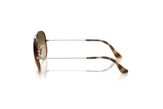 Zijaanzicht Ray-Ban AVIATOR LARGE METAL (RB3025 - 92700A)