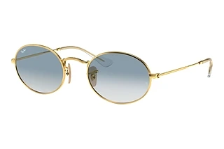 Vooraanzicht Ray-Ban OVAL (RB3547N - 001/3F)